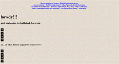 Desktop Screenshot of hallsted.com